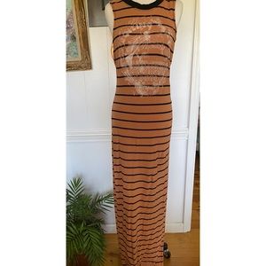 Free People Striped Maxi Dress